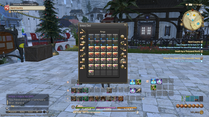 All of these high quality rings were granted to me for free, to help me level up via delivery quests.